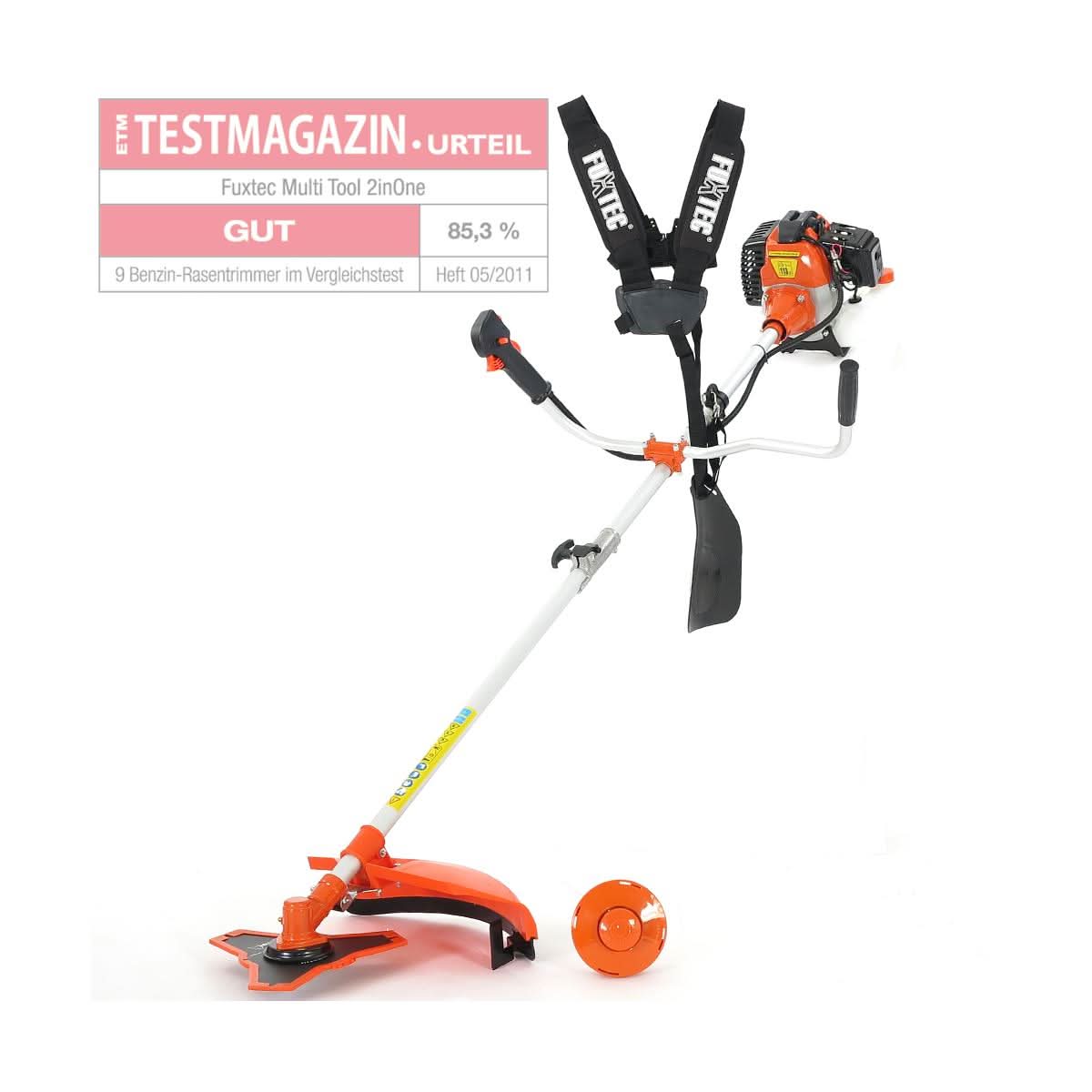 B-WARE FUXTEC Benzin Motorsense Multitool 2in1