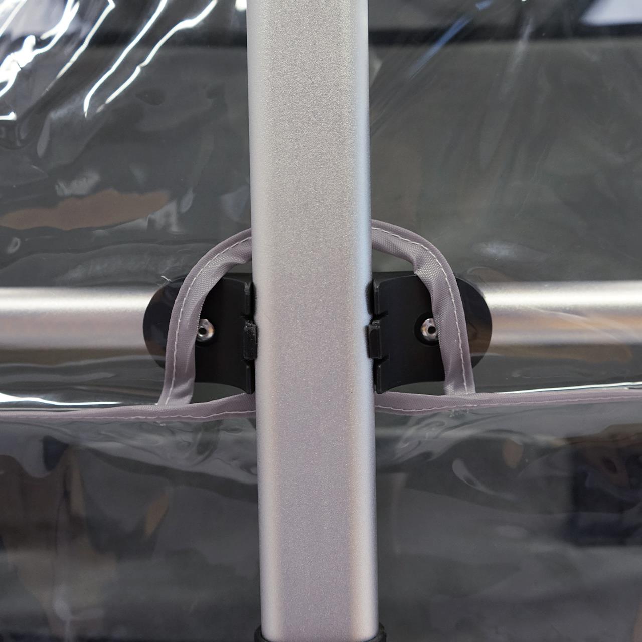 Bild 1 Regenschutz TRANSPARENT Bollerwagen CTXL-900