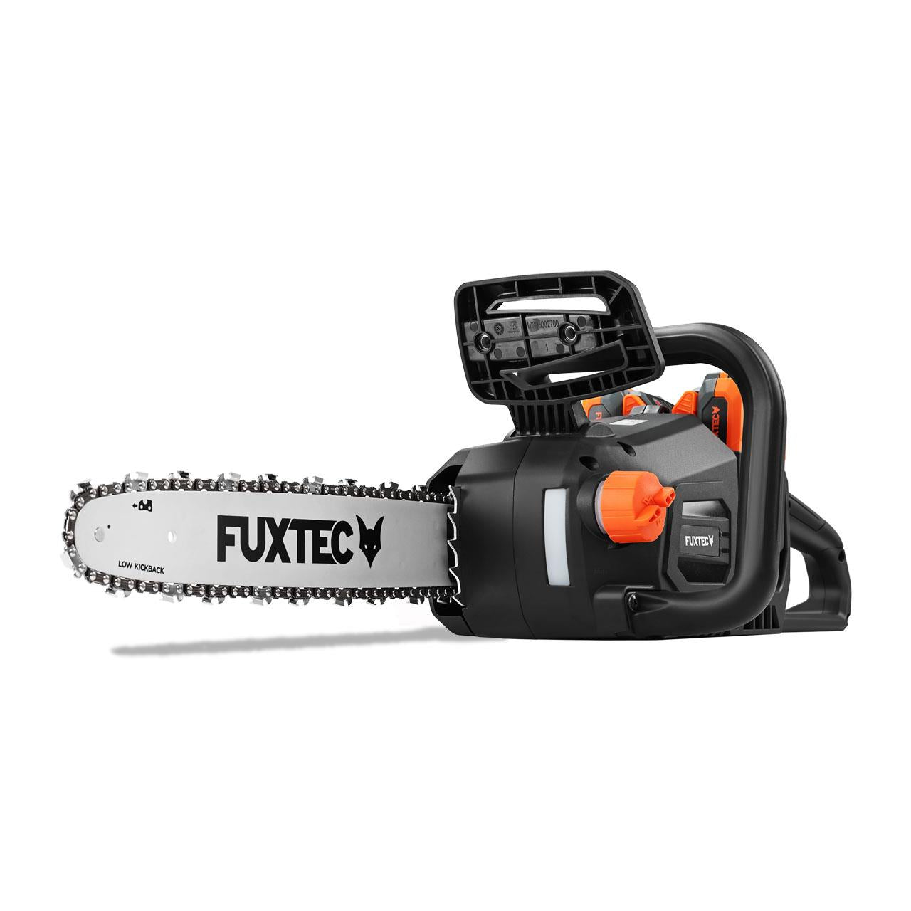 Bild 1 B-WARE FUXTEC 2x20V Akku Kettensäge FX-E2KSSET mit Akku und Ladegerät