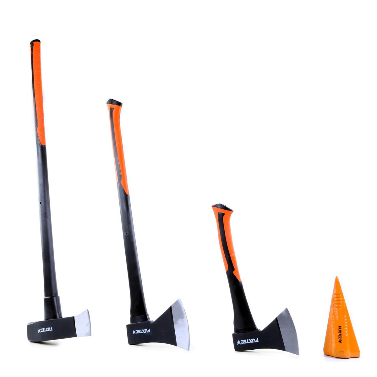 Bild 1 B-WARE FUXTEC 4er Axt Set inklusive Spaltgranate