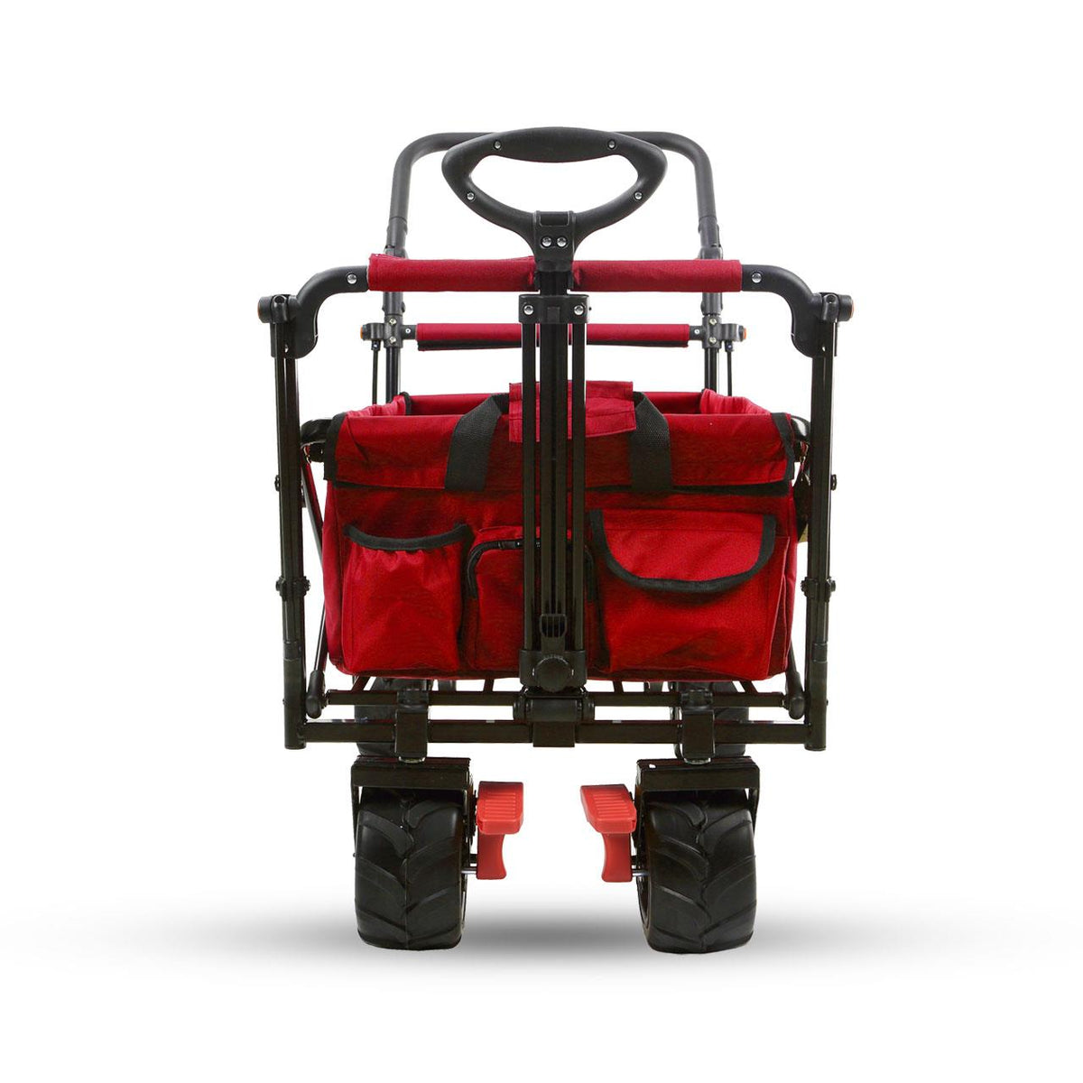 Bild 1 B-Ware FUXTEC Strand-Bollerwagen FX-CTB800 mit UV-geschütztem Sonnendach,Schiebegriff & Innenraumverlängerung