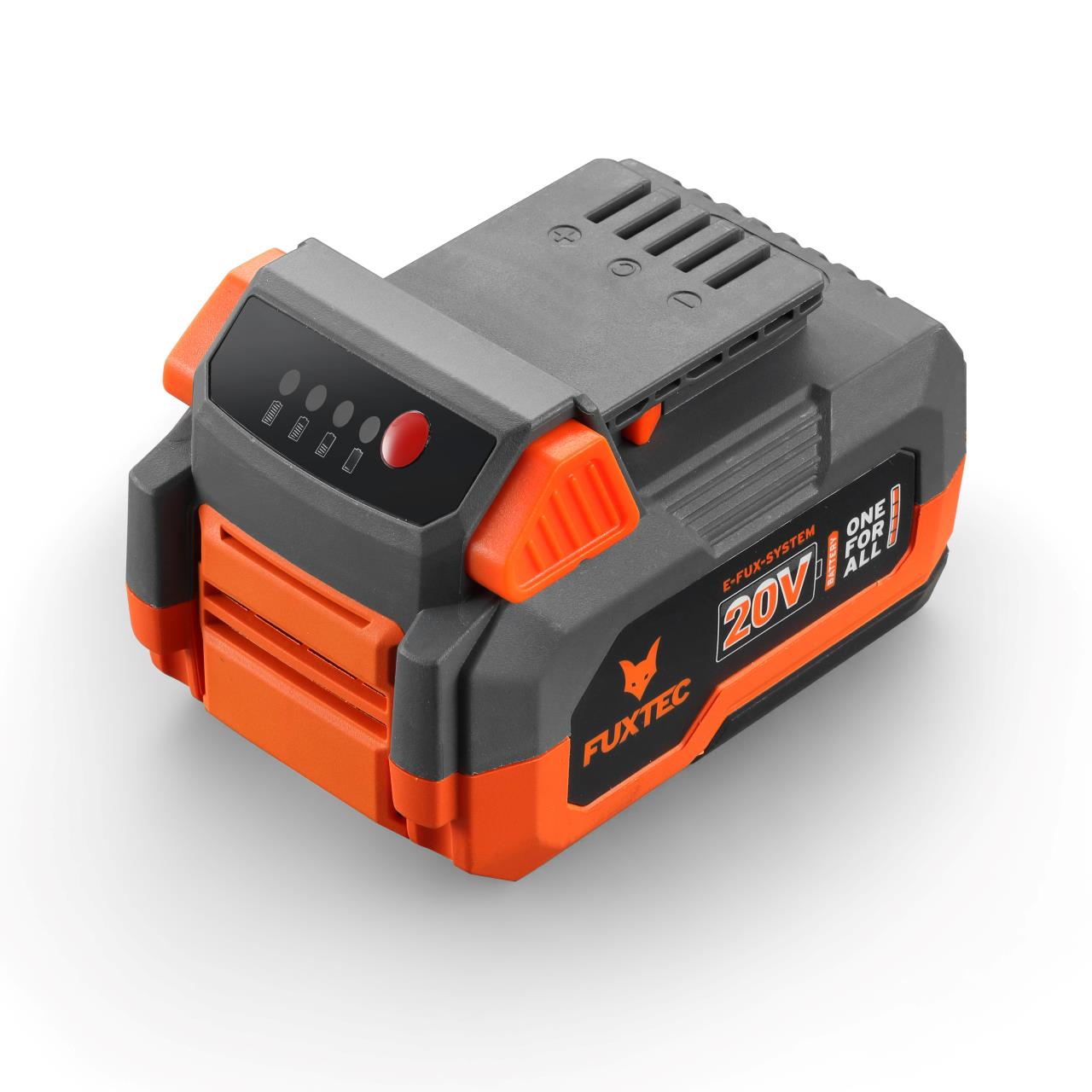 B-WARE FUXTEC 20V Akku Laubbläser FX-E1LB20 SET 3 mit 1 x Akku 4Ah, 1 x Ladegerät 1A