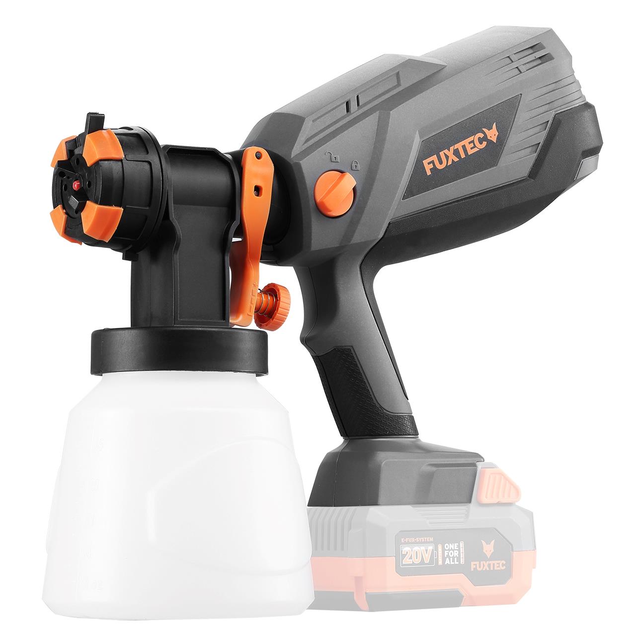 B-WARE FUXTEC 20V Akku Handsprühgerät FX-E1CSP20 ohne Akkupack, ohne Ladegerät