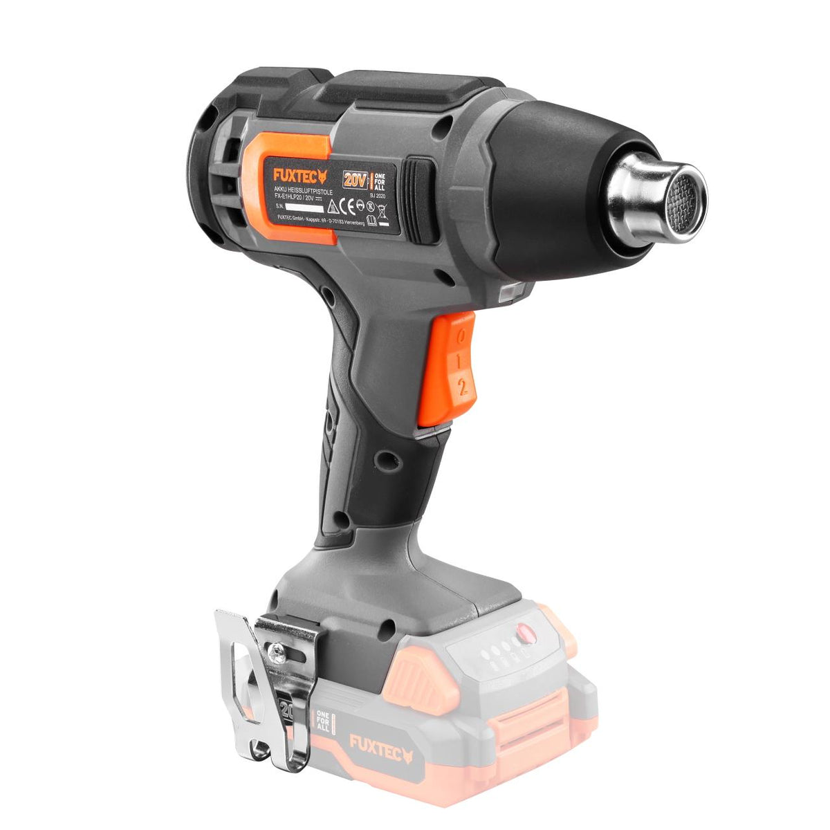 Bild 1 B-WARE FUXTEC 20V Akku Heißluftpistole FX-E1HLP20 ohne Akkupack, ohne Ladegerät