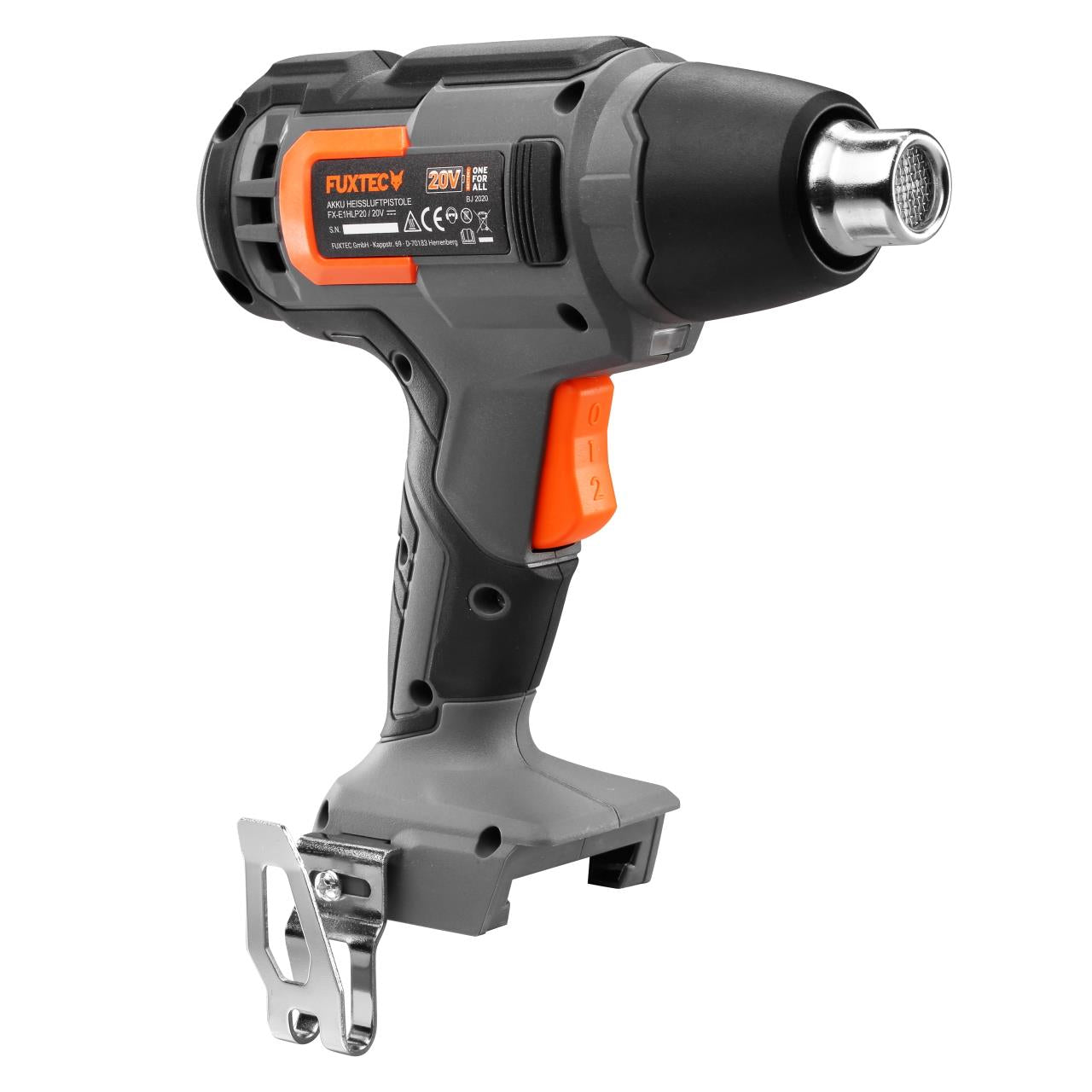 B-WARE FUXTEC 20V Akku Heißluftpistole FX-E1HLP20 ohne Akkupack, ohne Ladegerät