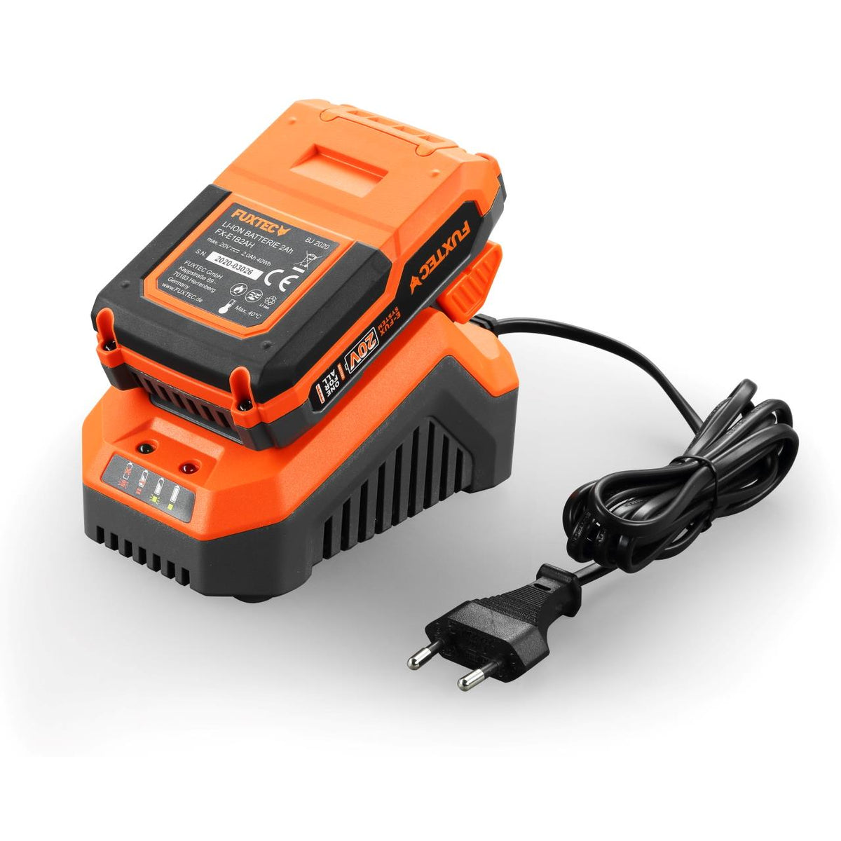 Bild 1 B-WARE 20V Ladegerät 2,4A FUXTEC