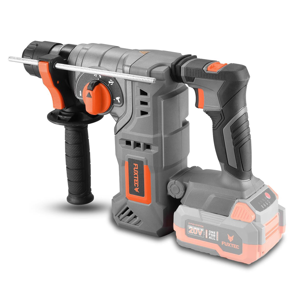 Bild 1 B-WARE FUXTEC 20V Akku Bohrhammer FX-E1RH20 ohne Akkupack, ohne Ladegerät
