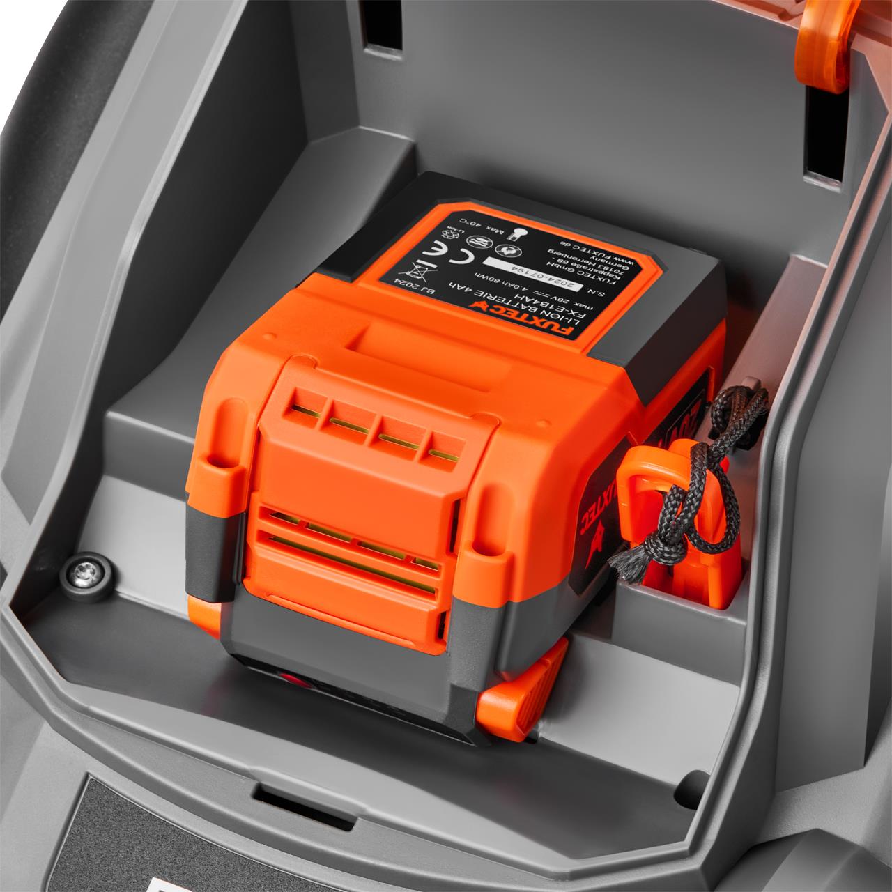 Bild 1 B-WARE FUXTEC 20V Akku Rasenmäher FX-E1RM20ECO-SET