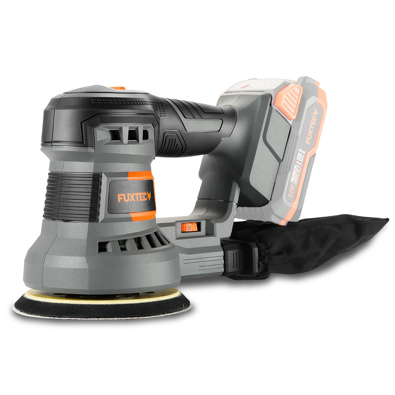 B-WARE FUXTEC 20V Akku Rotationsschleifer FX-E1RS20 ohne Akkupack, ohne Ladegerät