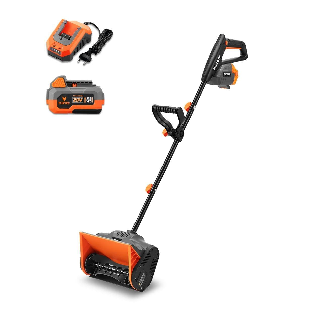 B-WARE FUXTEC Akku-Schneefräse FX-E1SCH20SET inkl. Akku & Ladegerät