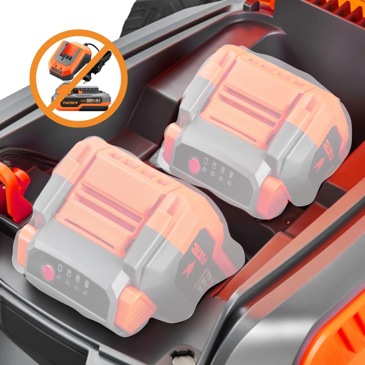 FUXTEC 40V Akku Rasenmäher FX-E2RM51 ohne Akku und Ladegerät