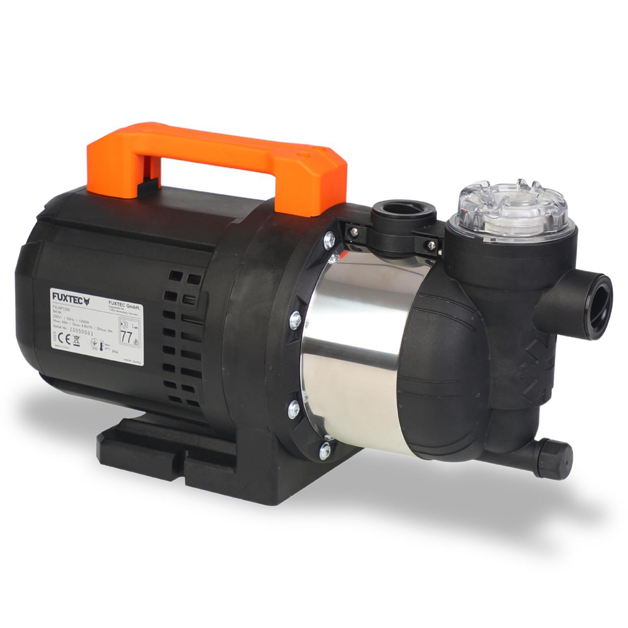 Bild 1 B-WARE FUXTEC Gartenpumpe FX-GP1200N