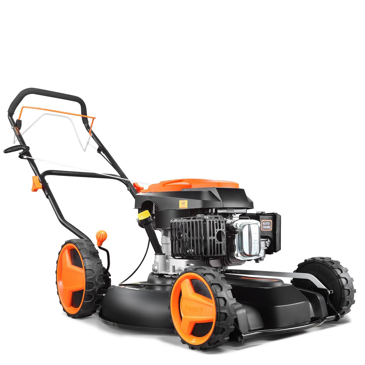 Bild 1 B-WARE Benzin Rasenmäher FX-RM51SA96 Mulchmäher mit Antrieb