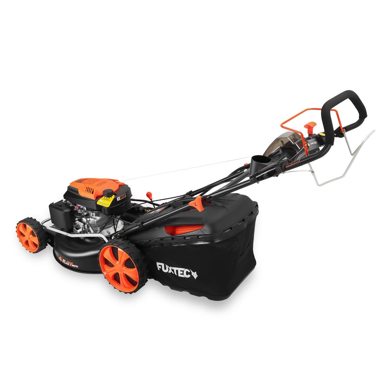 Bild 1 B-WARE Der FUXTEC Benzin Rasenmäher FX-RM5396eSPRO