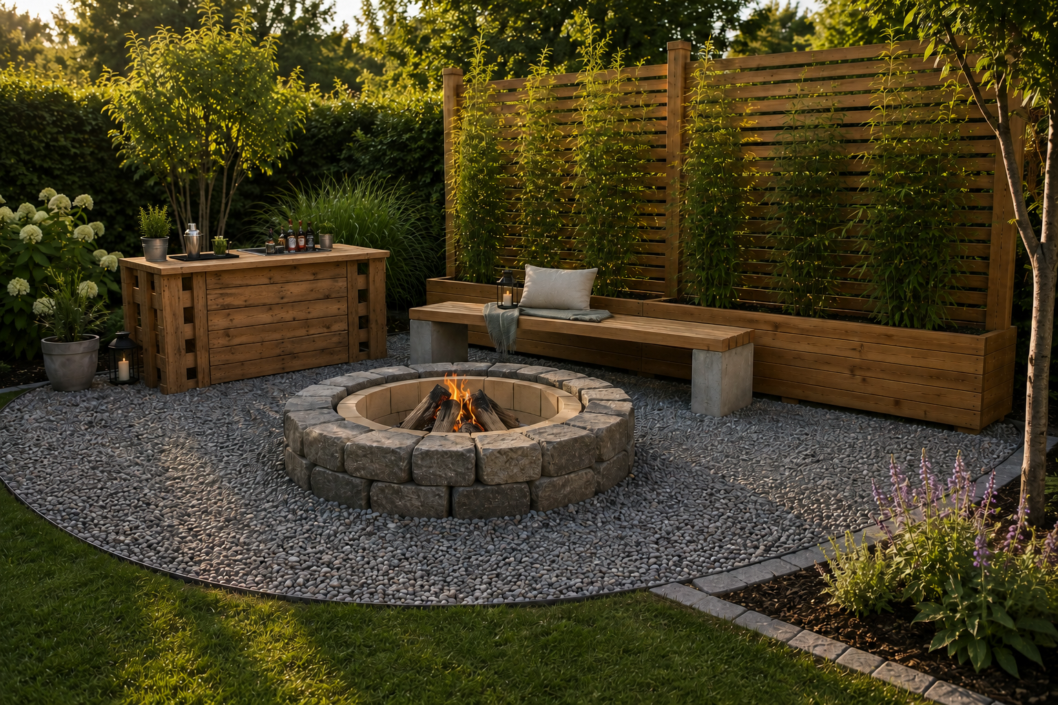 Outdoor-Bar selber bauen: DIY-Gartenbar mit Theke für Terrasse oder Gartenlounge