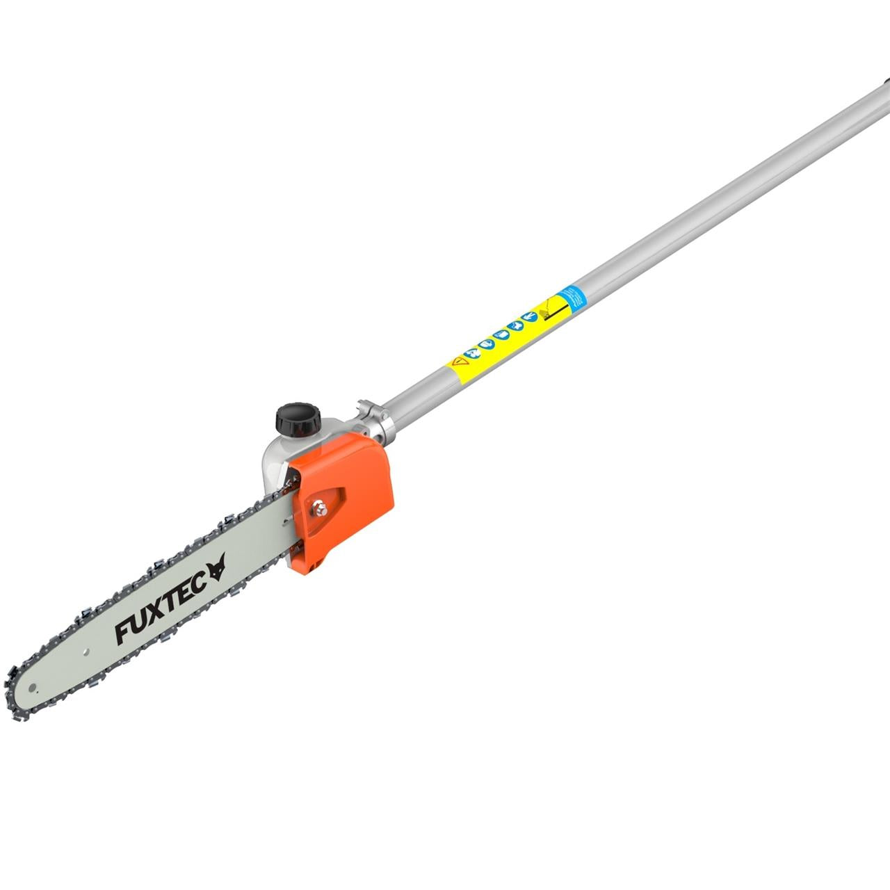 B-WARE FUXTEC Astsägenaufsatz 9-Zahn inkl. Schwert und Kette für MS152 / MT152 / MT152E