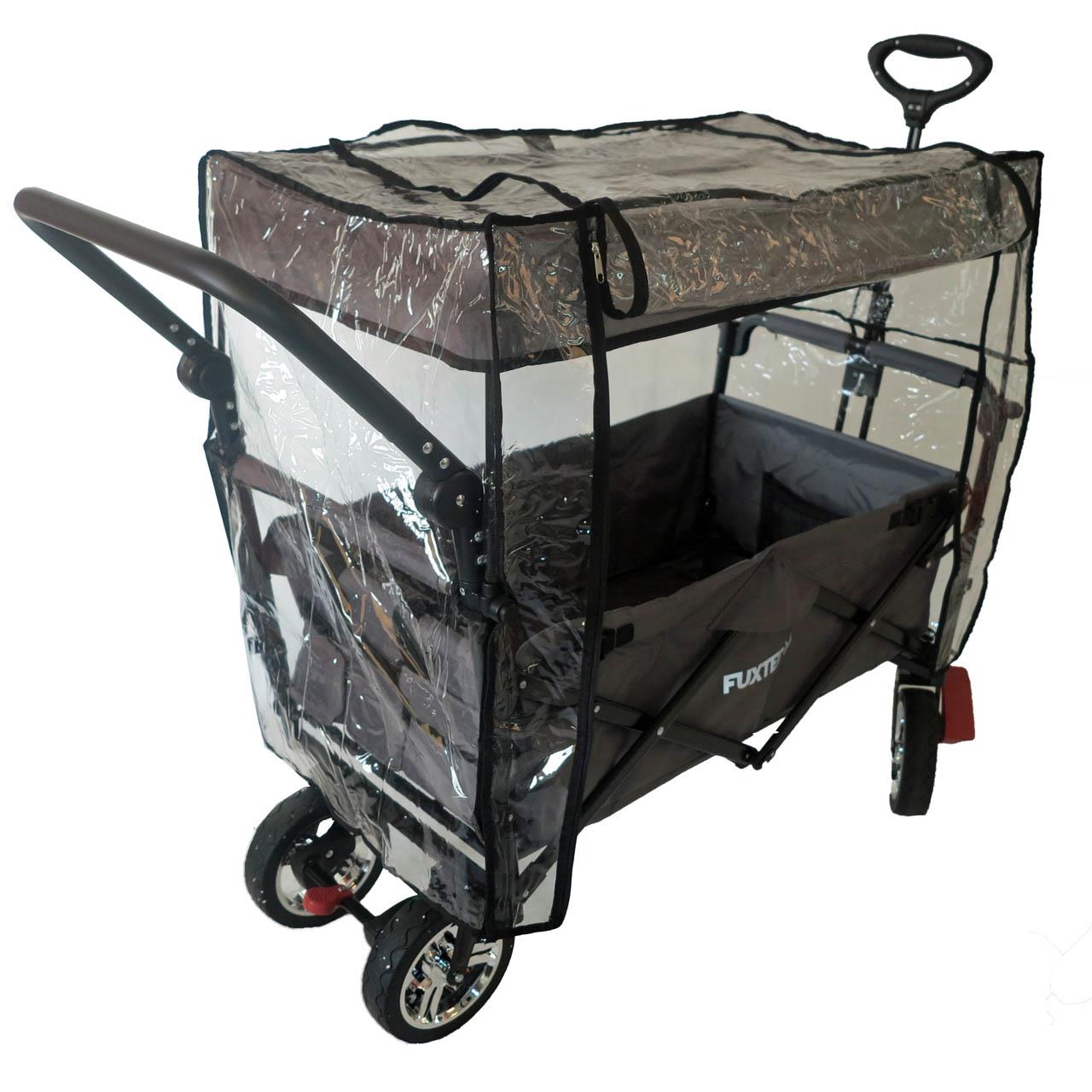 B-WARE Regenschutz transparent für Bollerwagen CT700