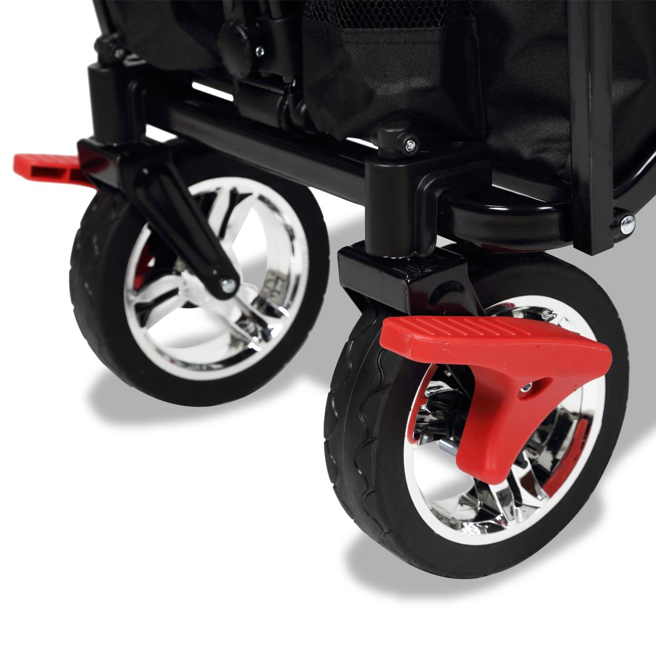 B-WARE FUXTEC Bollerwagen FX-CT500  "VfB Stuttgart"-Edition mit Sonnendach