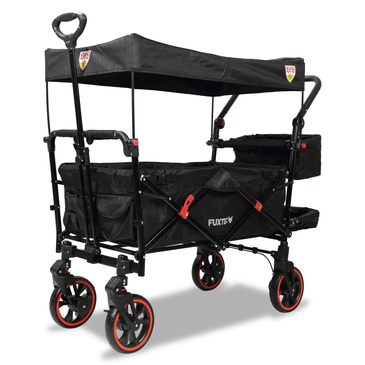 B-WARE FUXTEC Premium Bollerwagen FX-CT850 "VfB Stuttgart"-Edition