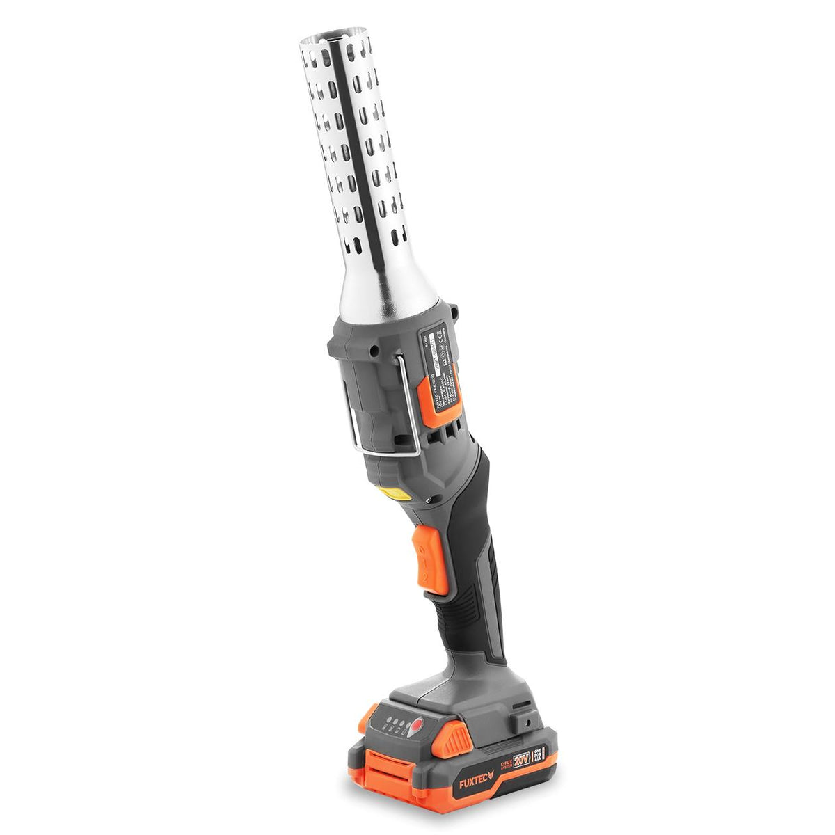 Bild 1 B-WARE FUXTEC 20V Akku Anzünder FX-E1CL20 SET mit 1 x Akku 2Ah, 1 x Ladegerät 1A