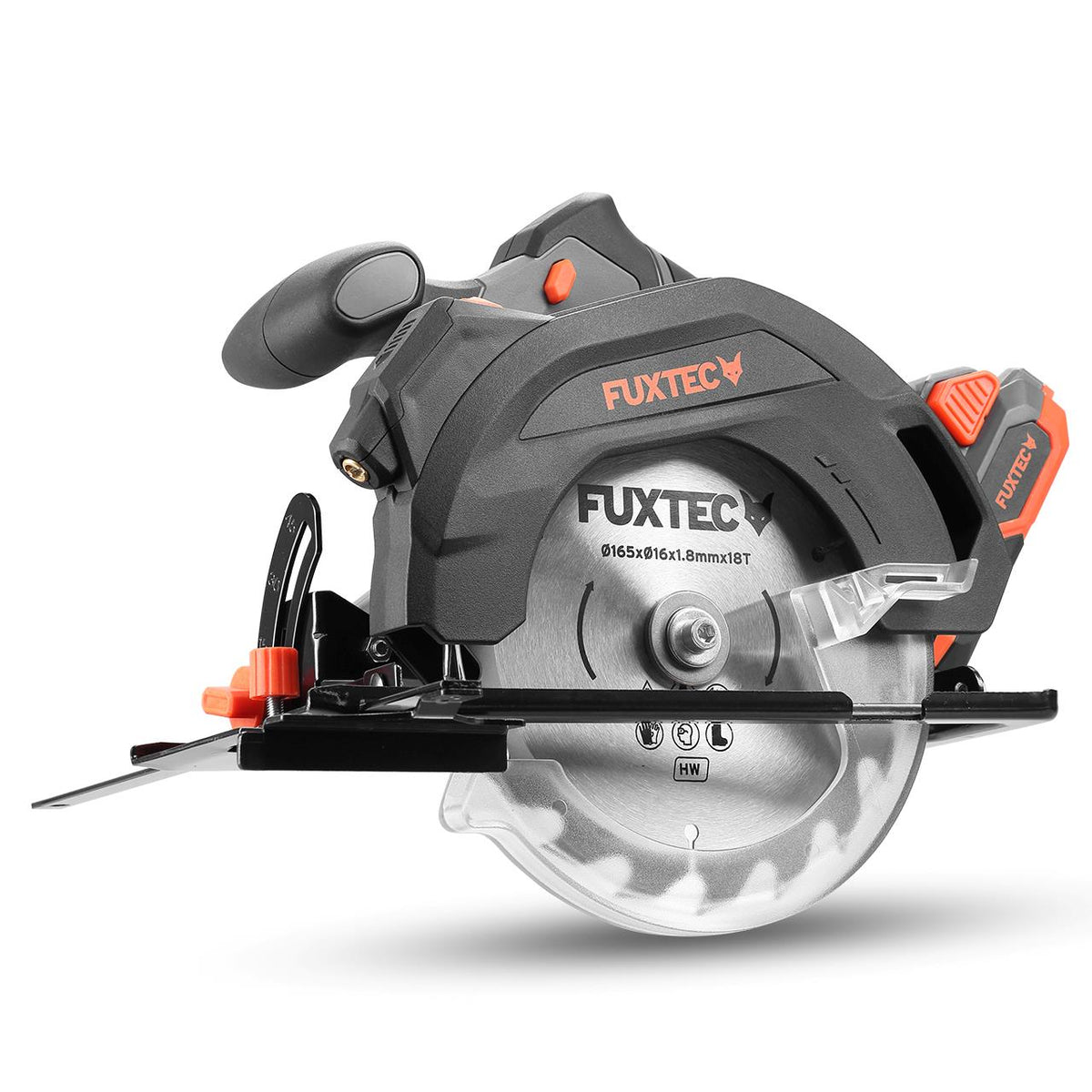 Bild 1 B-WARE FUXTEC 20V Akku Handkreissäge FX-E1CS20 SET mit 1 x Akku 4Ah, 1 x Ladegerät 1A