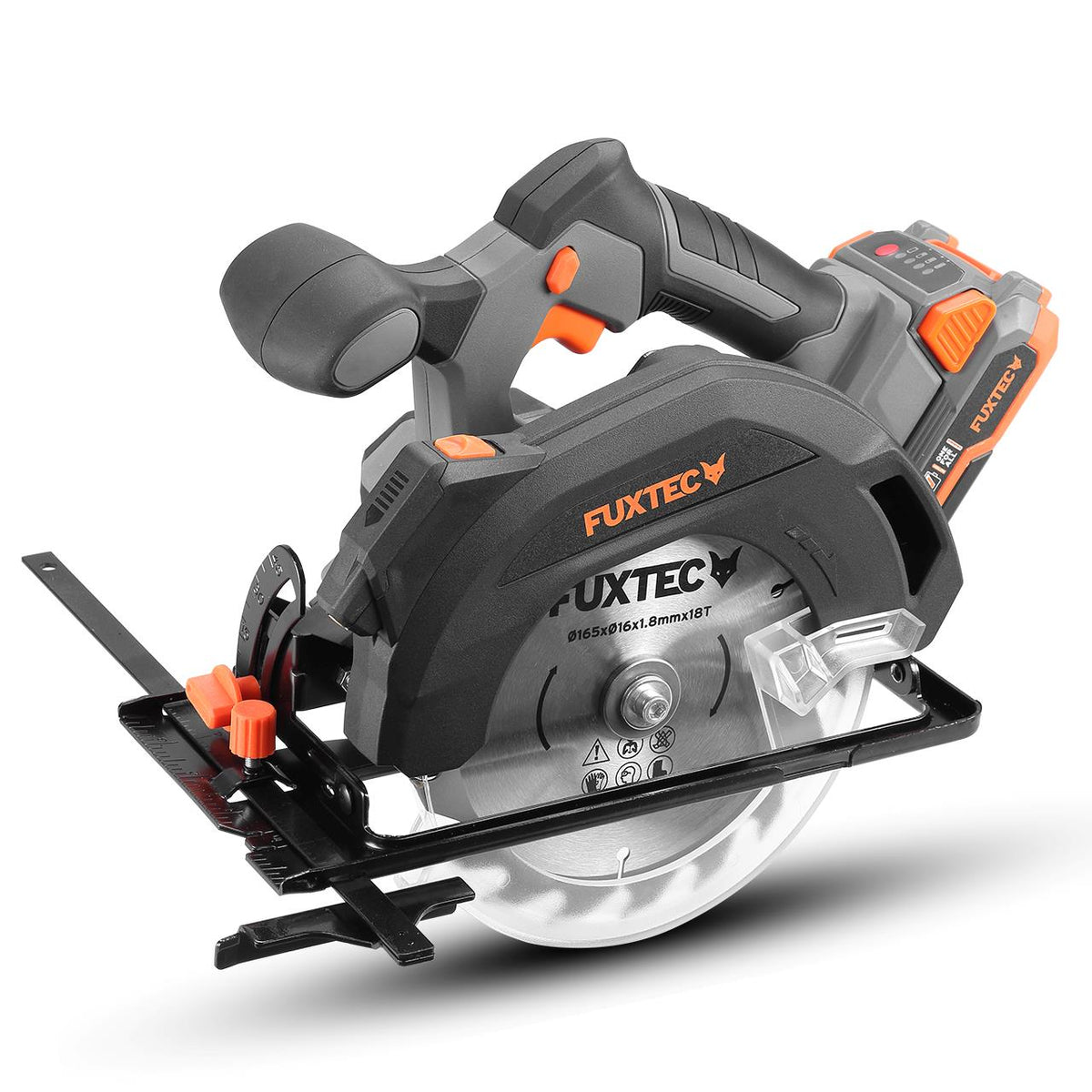 Bild 1 B-WARE FUXTEC 20V Akku Handkreissäge FX-E1CS20 SET mit 1 x Akku 4Ah, 1 x Ladegerät 1A