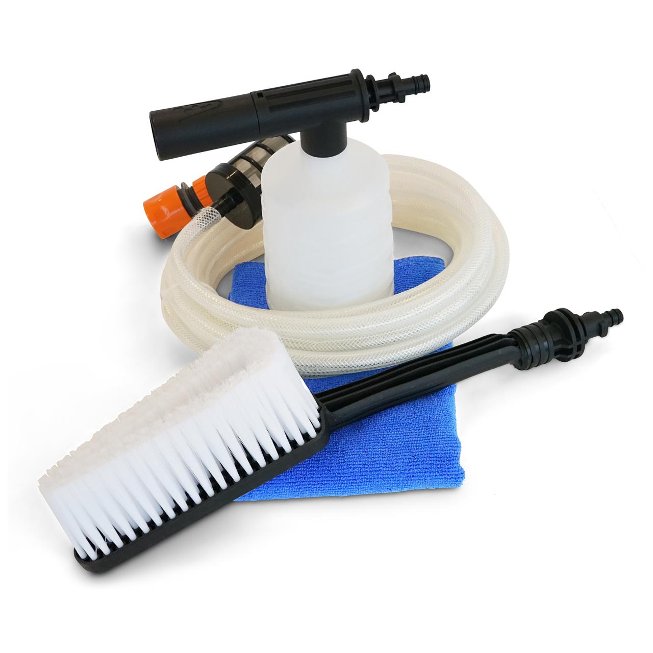 Bild 1 B-WARE FUXTEC 20V Akku Hochdruckreiniger FX-E1HDR20 SET mit 1 x Akku 2Ah, 1 x Ladegerät 1A