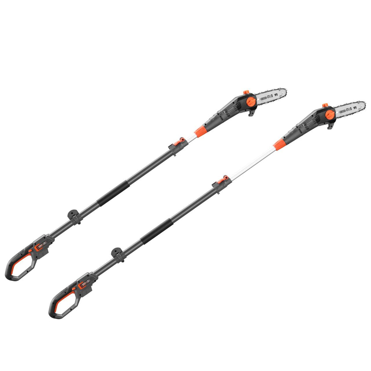 Bild 1 B-WARE FUXTEC 20V Akku Hochentaster FX-E1HE20 SET mit 1 x Akku 2Ah, 1 x Ladegerät 2,4A