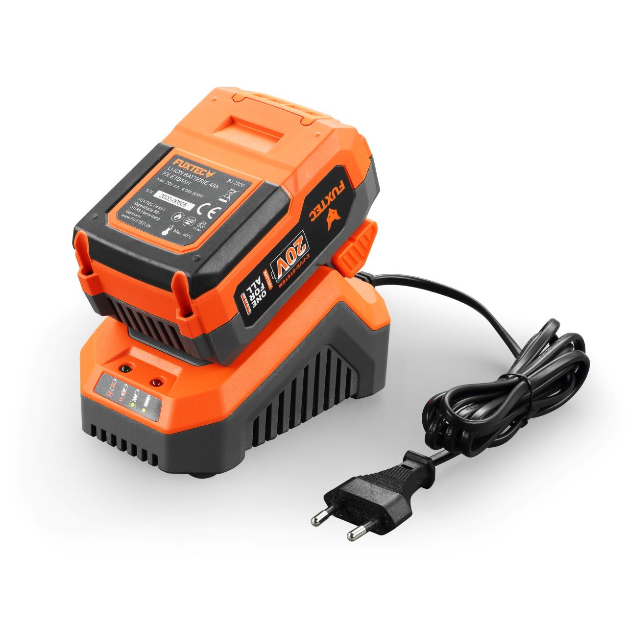 B-WARE 20V Ladegerät 2,4A FUXTEC