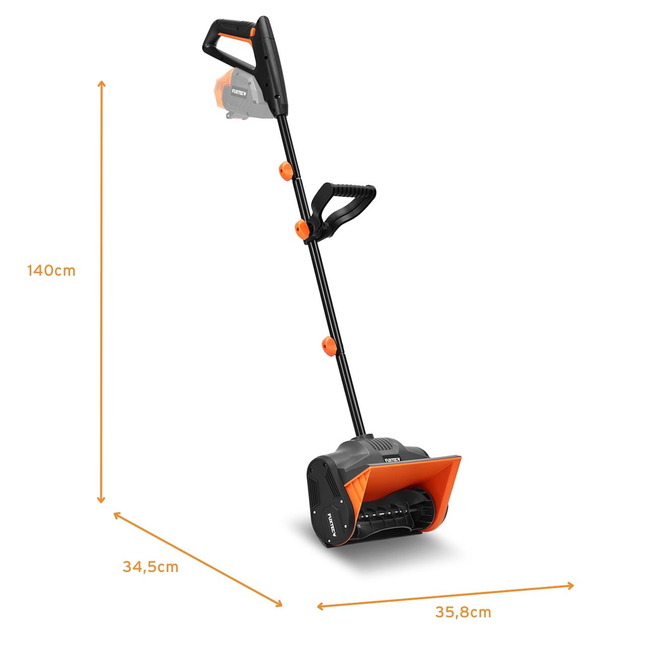 FUXTEC Akku Schneefräse FX-E1SCH20, ohne Akku, ohne Ladegerät