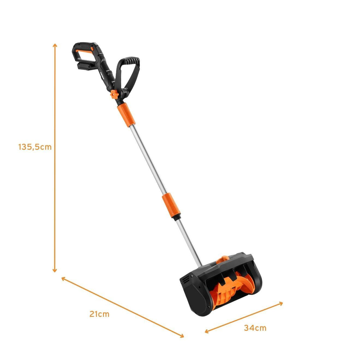Bild 1 FUXTEC Akku Schneefräse FX-E1SCH20 ohne Akku und Ladegerät