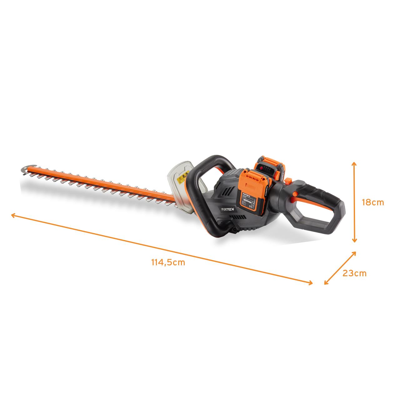 40V Akku Heckenschere FX-E2HSSET inkl. Akku und Ladegerät