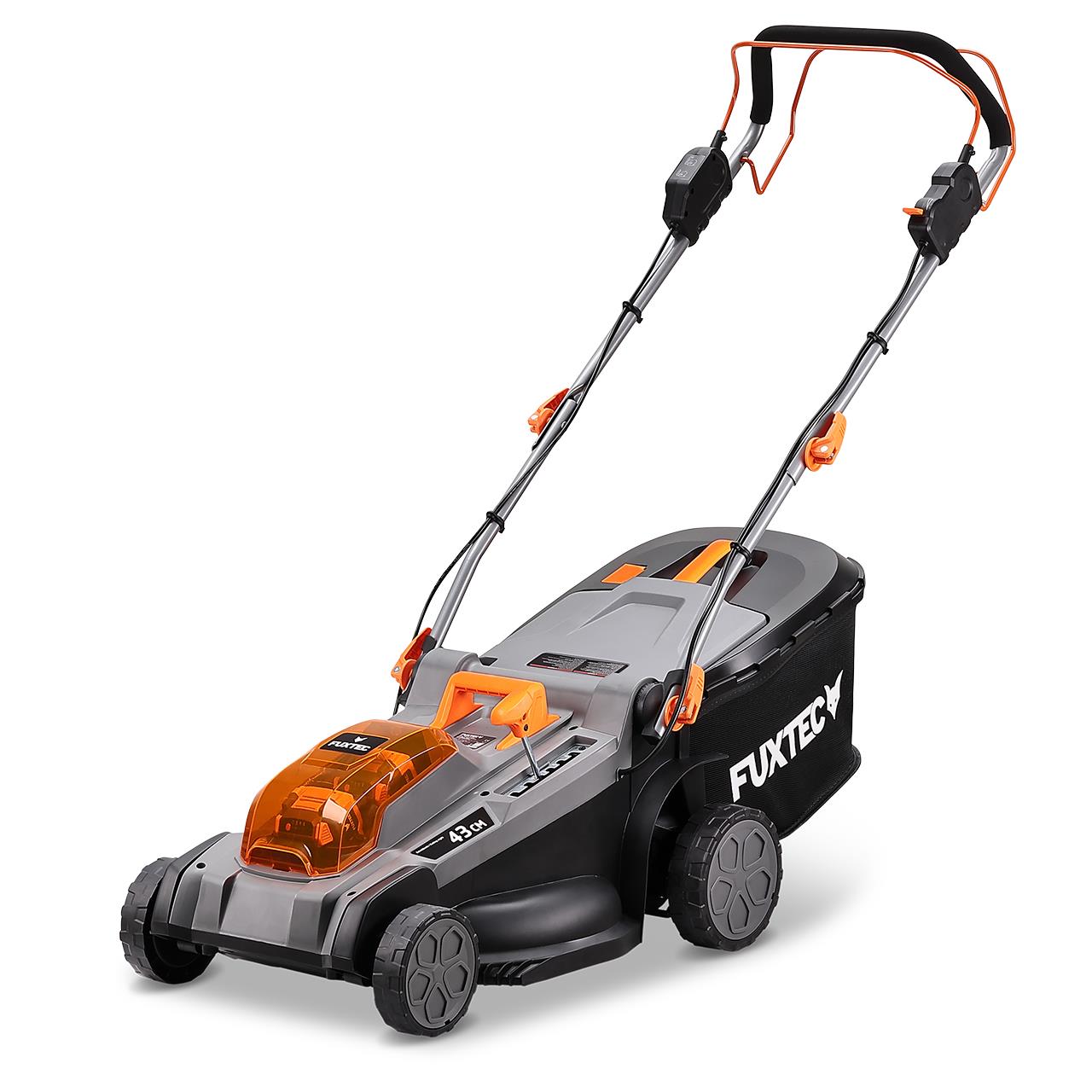 Bild 1 B-WARE Akku Rasenmäher FX-E2RM43PRO Set mit flexiblem Antrieb