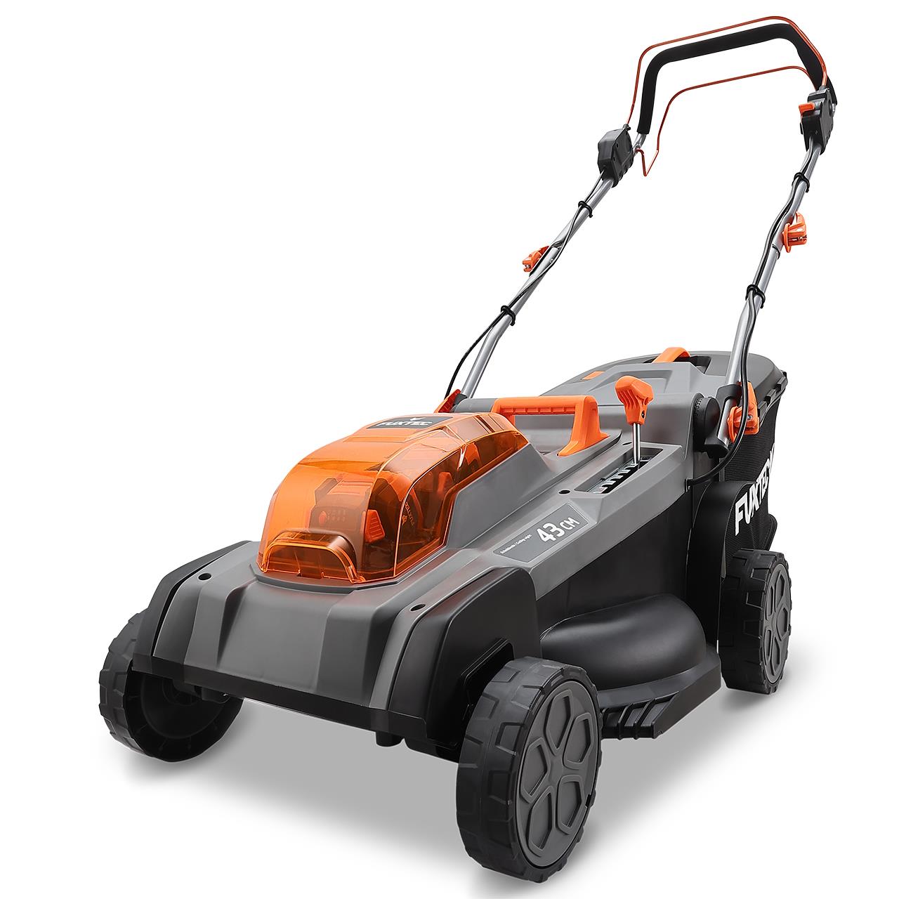 Bild 1 B-WARE Akku Rasenmäher FX-E2RM43PRO Set mit flexiblem Antrieb