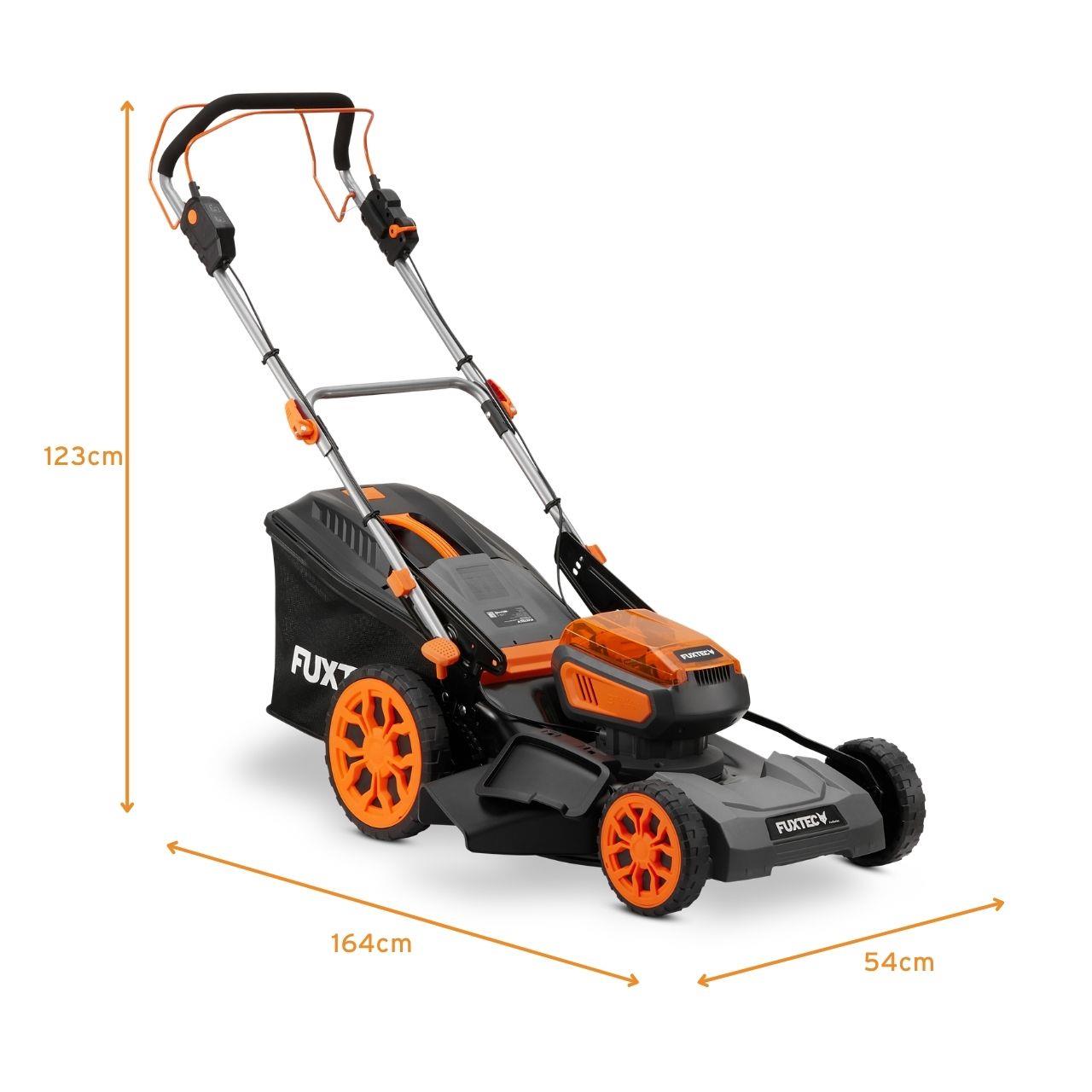 Bild 1 Akku Rasenmäher FX-E2RM46PRO SET mit flexiblem Antrieb