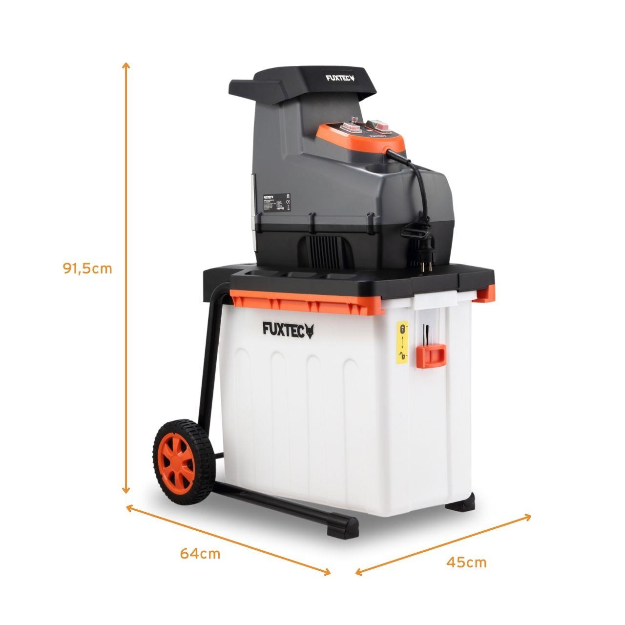 Bild 1 B-WARE FUXTEC Elektro Gartenhäcksler FX-EGH2800B