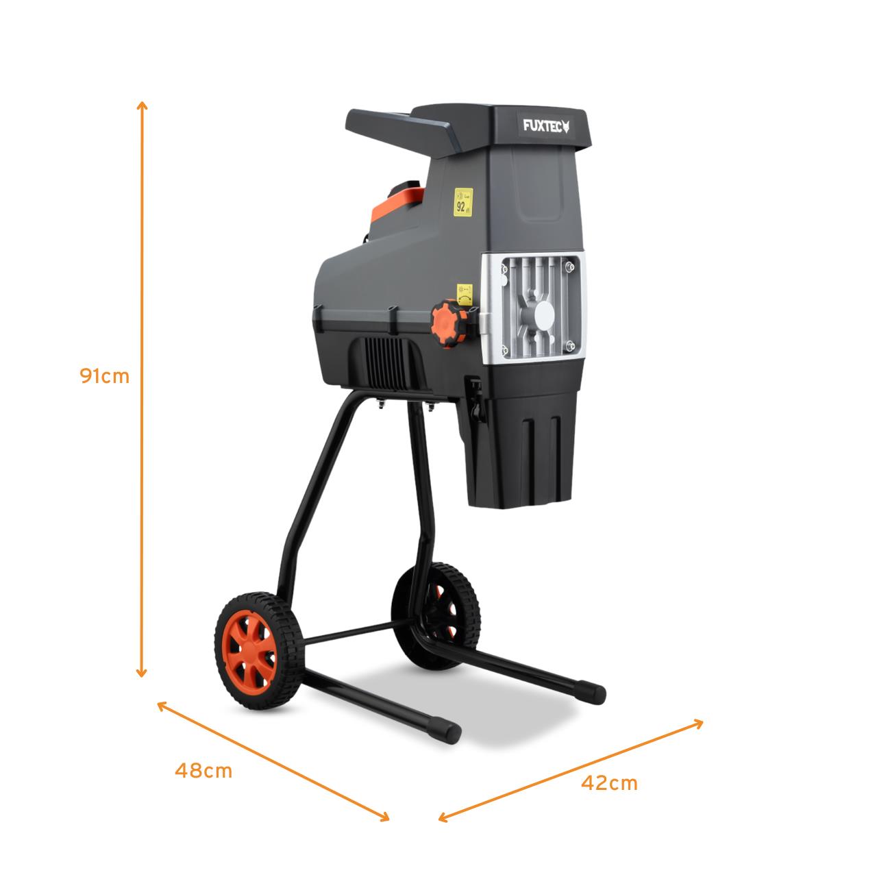 Bild 1 FUXTEC Elektro Gartenhäcksler FX-EGH2800T 2800W
