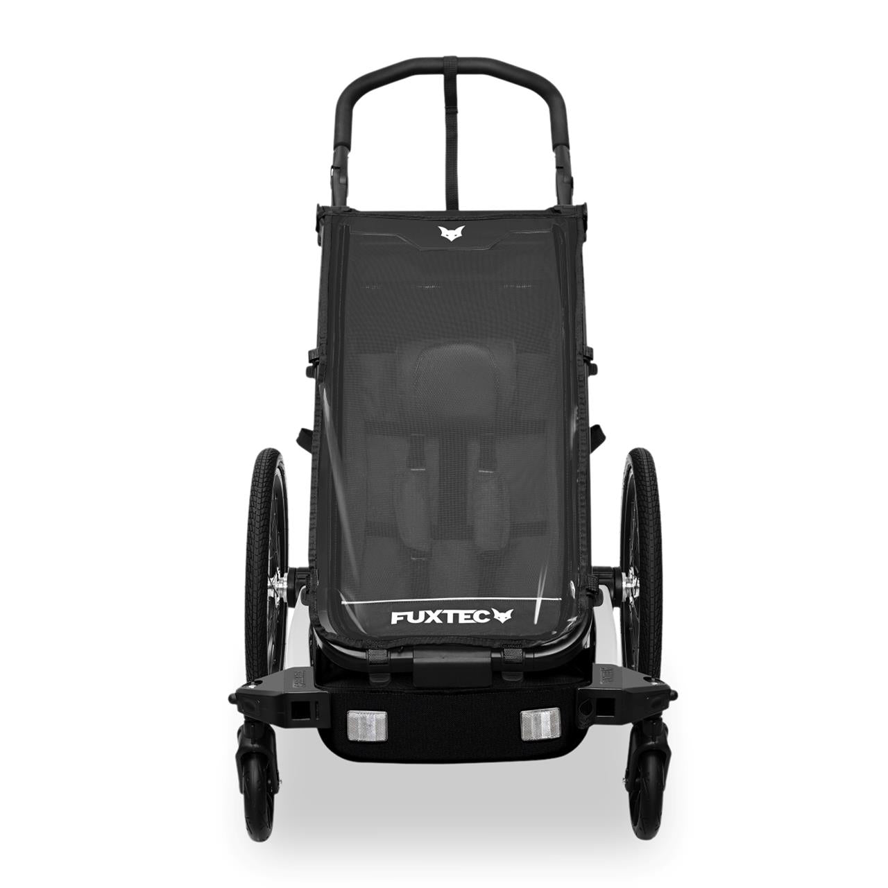 Bild 1 B-WARE FUXTEC Fahrradanhänger FX-FA1S/Einsitzer Grau
