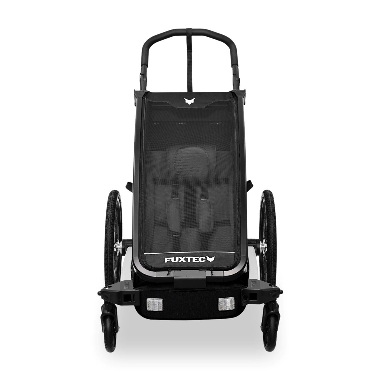 Bild 1 B-WARE FUXTEC Fahrradanhänger FX-FA1S/Einsitzer Grau