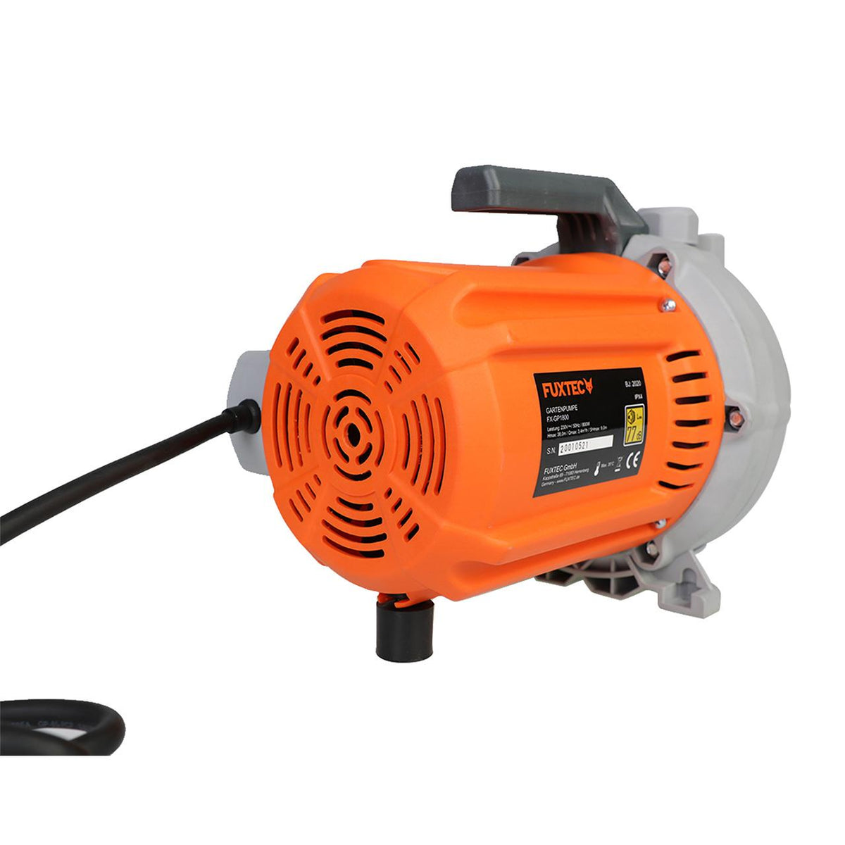 Bild 1 B-WARE FUXTEC Gartenpumpe FX-GP1600