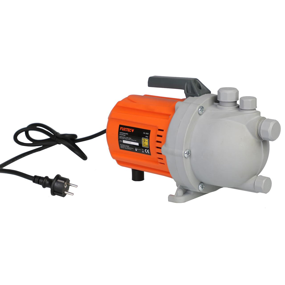 Bild 1 B-WARE FUXTEC Gartenpumpe FX-GP1600