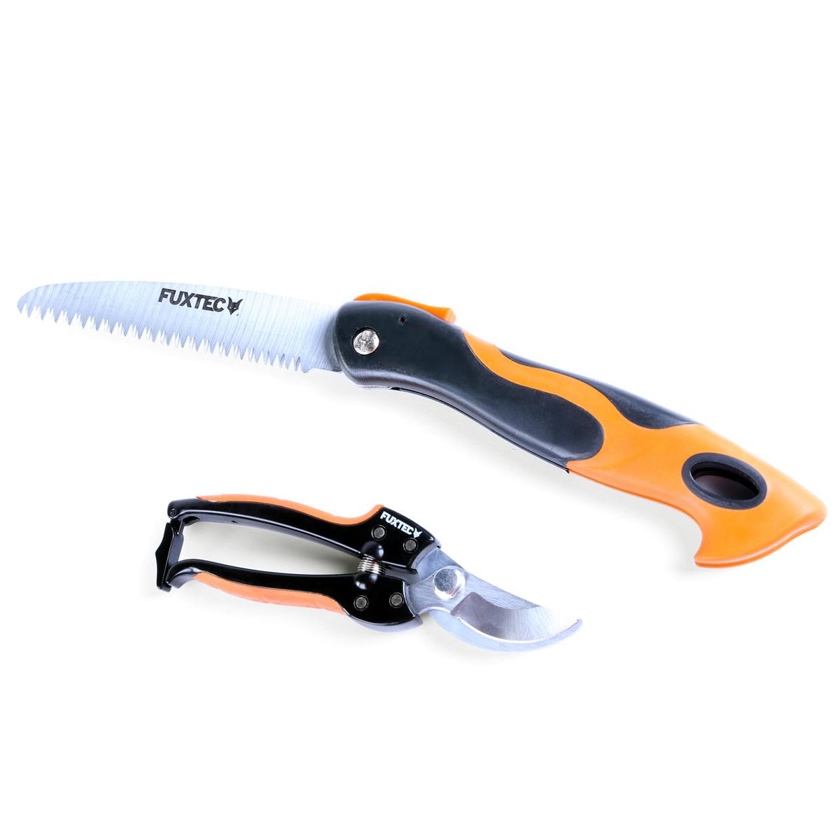 Bild 1 B-WARE FUXTEC Gartenschere 2er Set  - Rebschere & Klappsäge