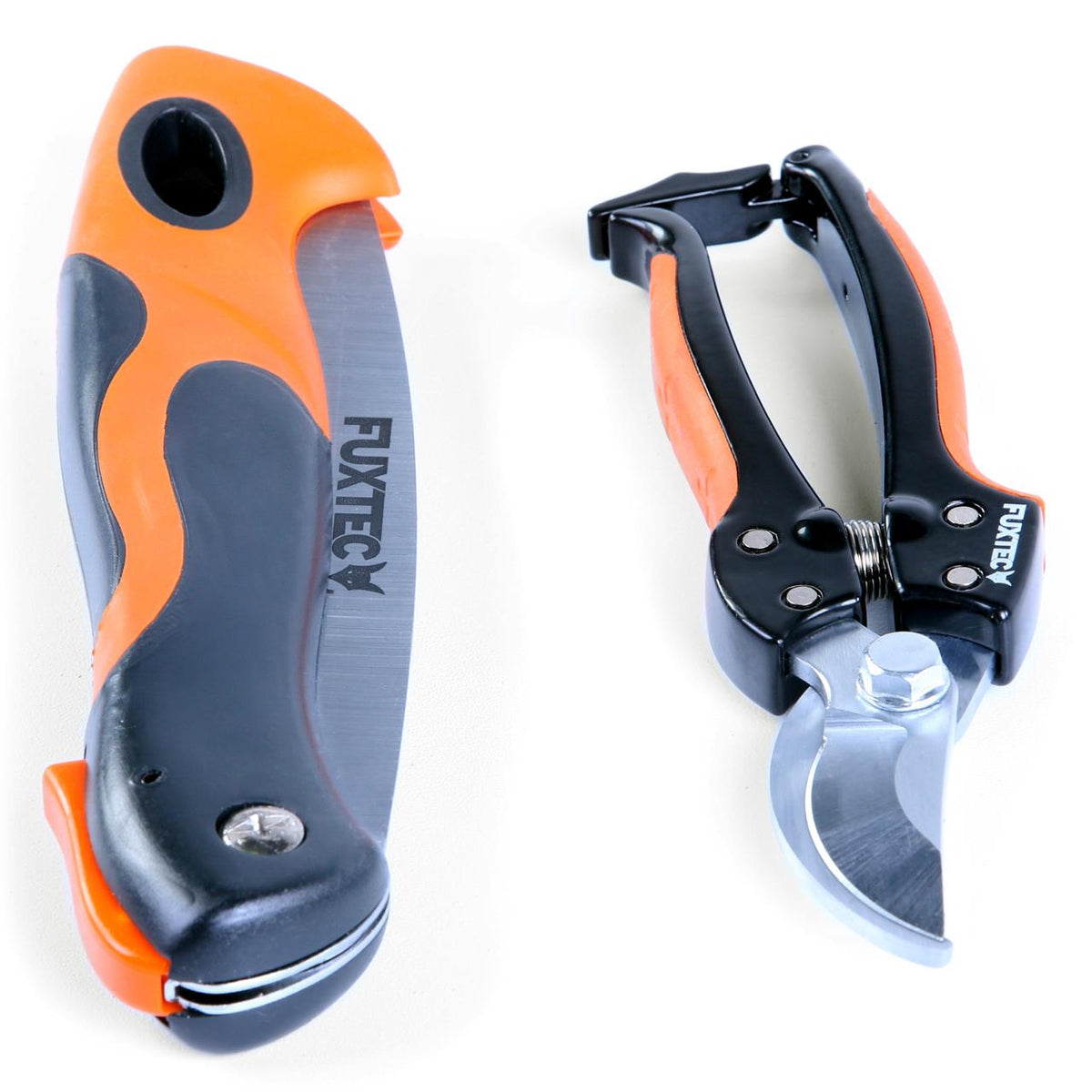 Bild 1 B-WARE FUXTEC Gartenschere 2er Set  - Rebschere & Klappsäge