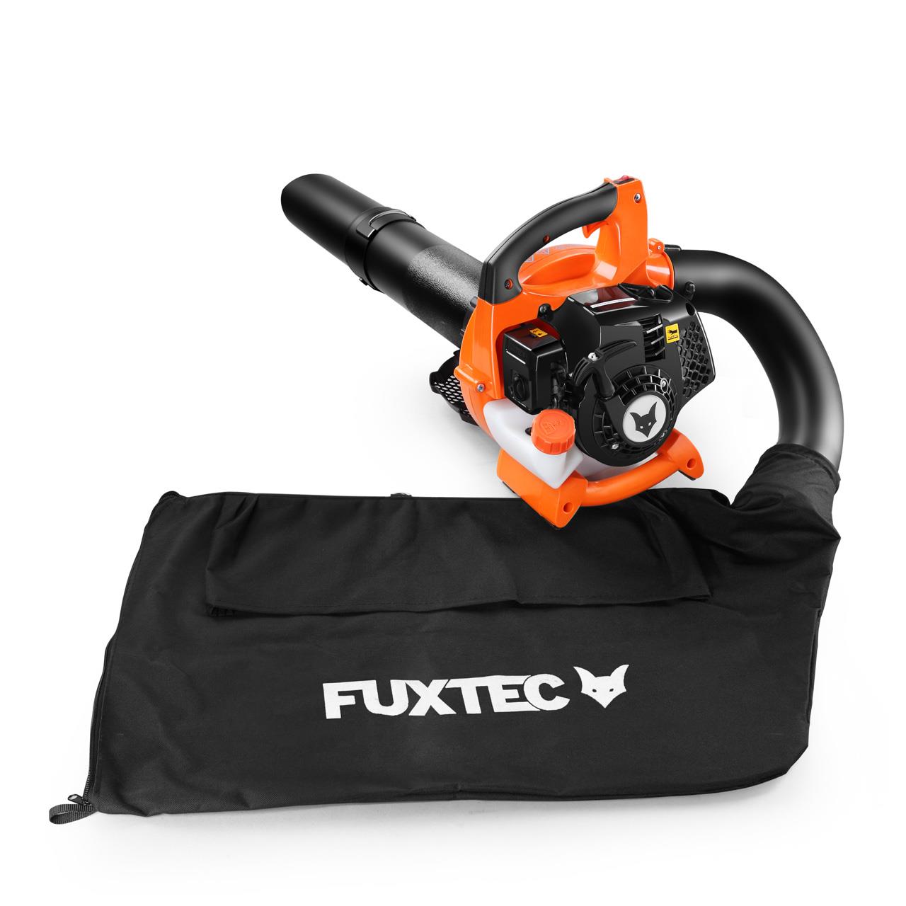 Bild 1 B-WARE FUXTEC FX-LBS126 4in1 Laubsauger, Laubbläser, Laubhäcksler inkl. zwei Blasrohre