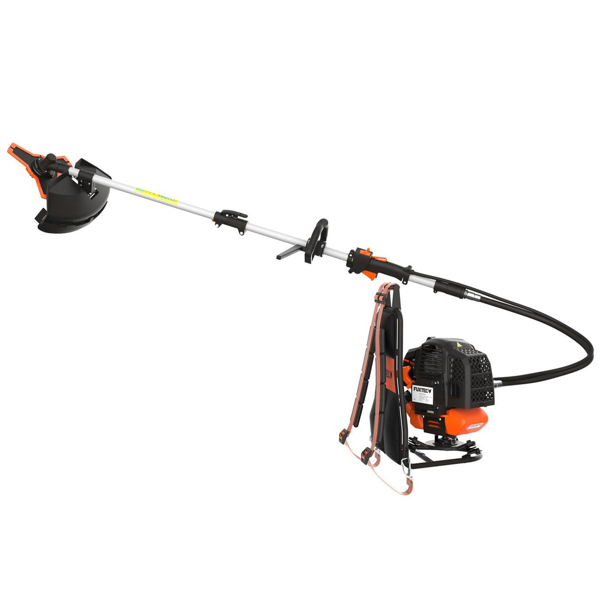 Bild 1 B-WARE FX-MS152T rückentragbare Benzin Motorsense Multitool 2in1