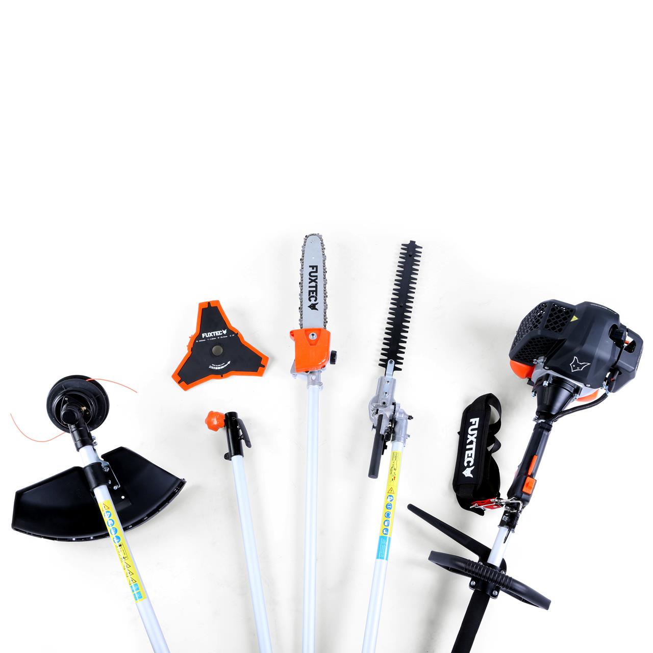 FUXTEC Benzin-Multitool FX-MT152E zum Entfernen wilder Brombeeren