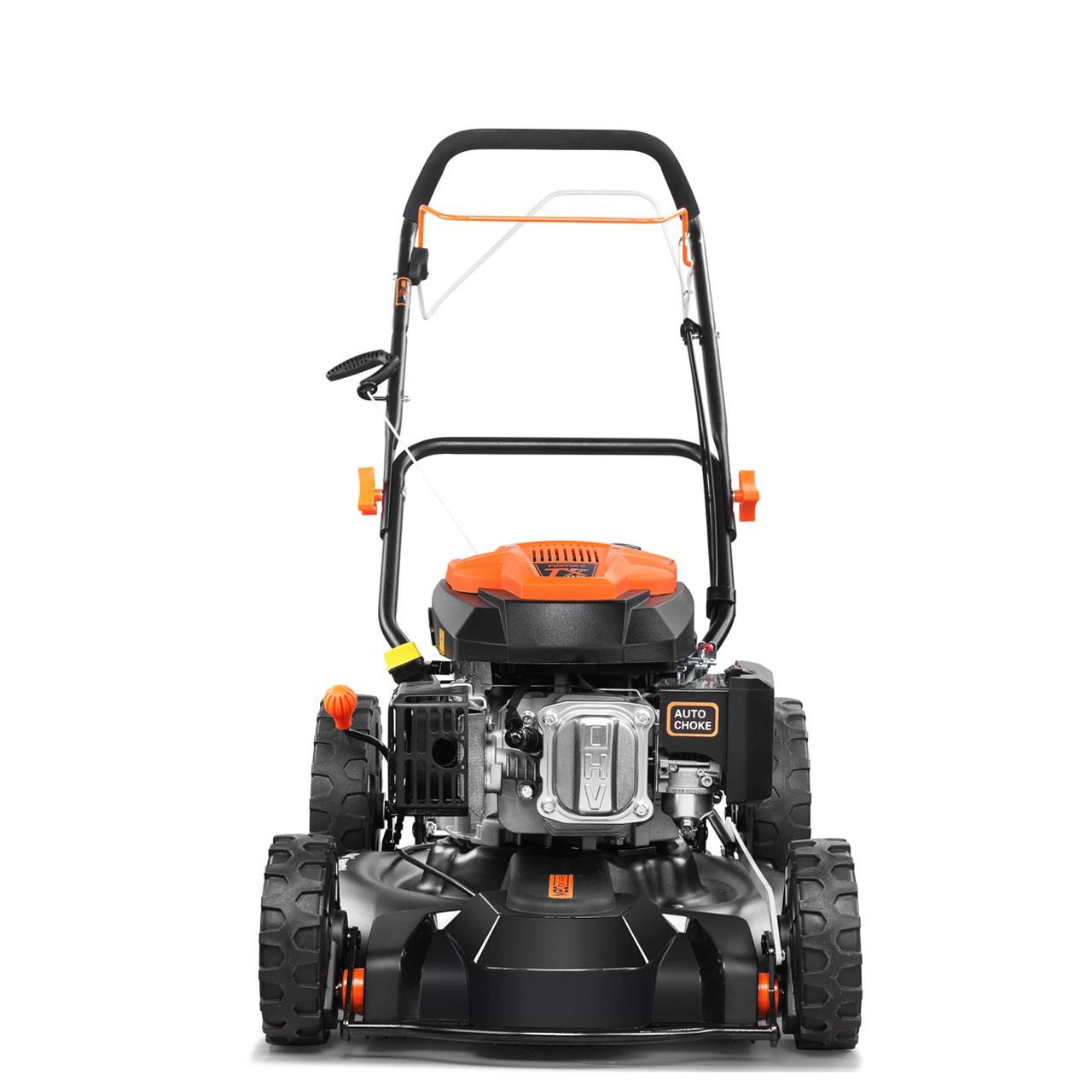Bild 1 B-WARE Benzin Rasenmäher FX-RM51SA96 Mulchmäher mit Antrieb