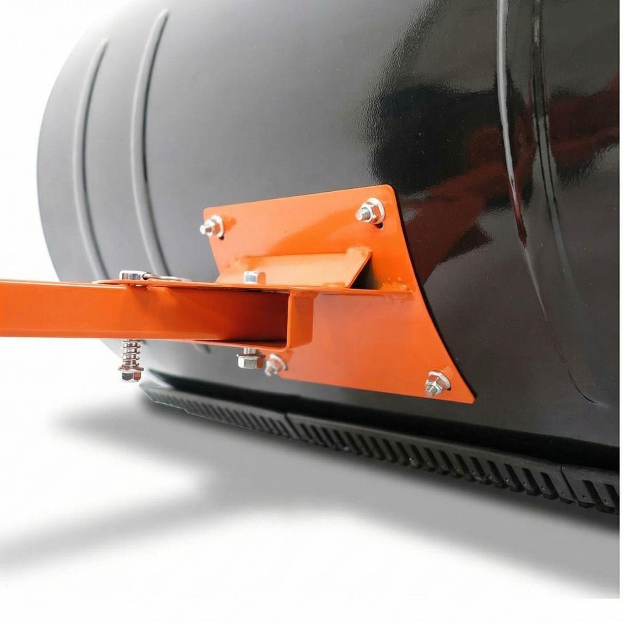 Bild 1 B-WARE FUXTEC Schneeschaufel mit Räder Schneeschieber