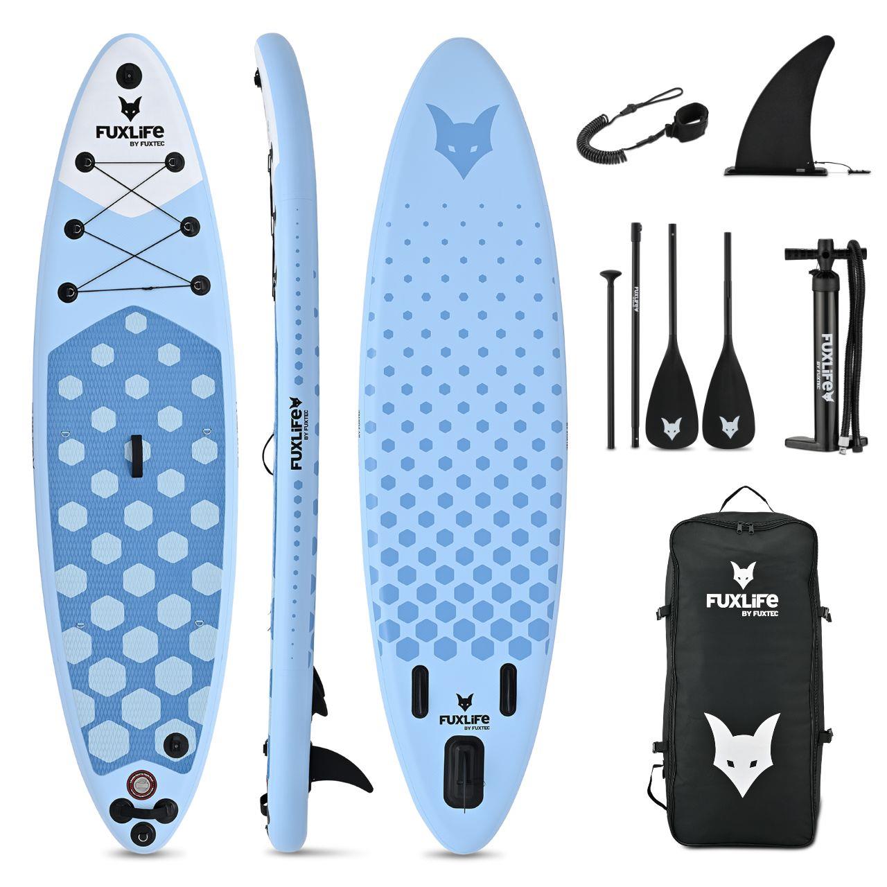 Bild 1 FUXLIFE Stand Up Paddle Board FX-SUP320D1 grau