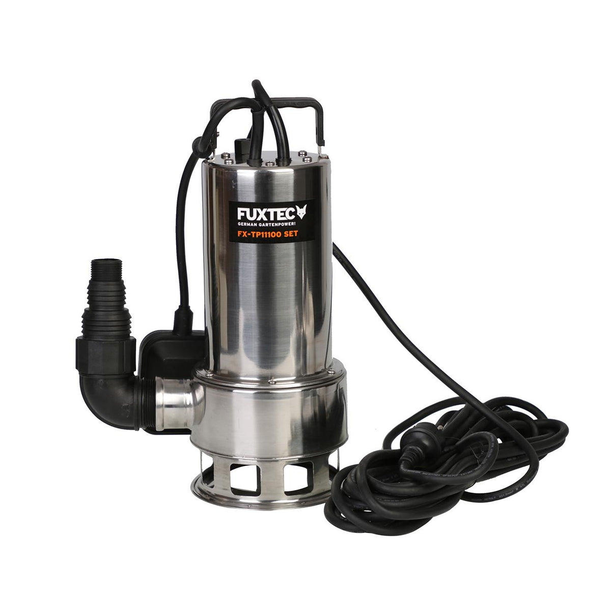 Bild 1 B-WARE FUXTEC Tauchpumpe - Schmutzwasserpumpe FX-TP11000 INOX (Edelstahl) - 1100 Watt
